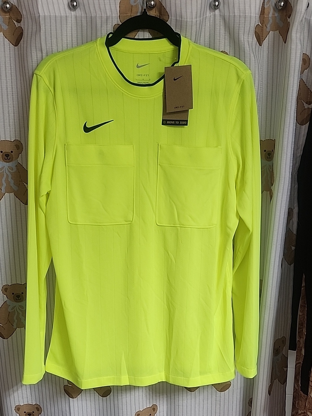 Nike WOMEN'S Long-Sleeve Referee Training Shirt - Volt